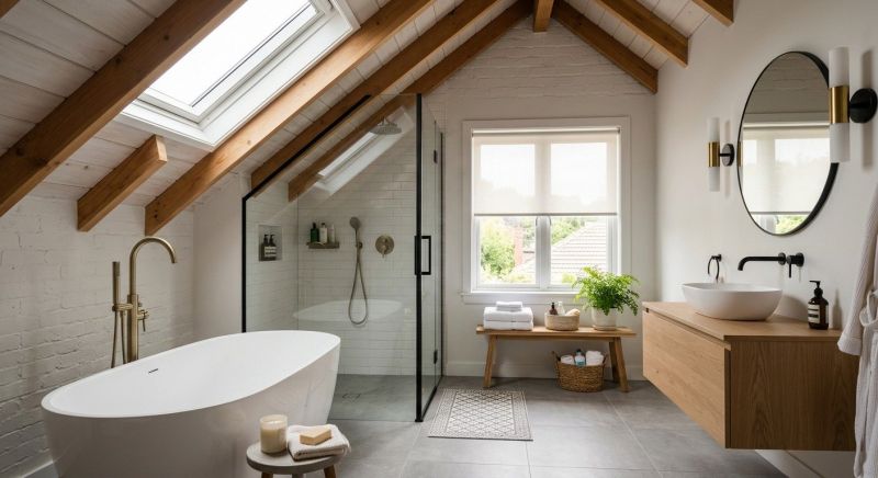 Attic Bathroom Remodeling in Dripping Springs, TX