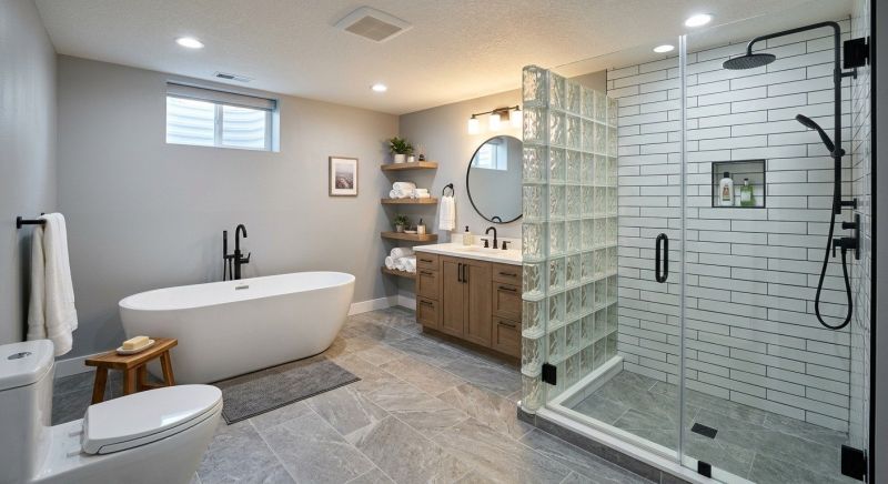 Basement Bathroom Remodeling in Dripping Springs, TX
