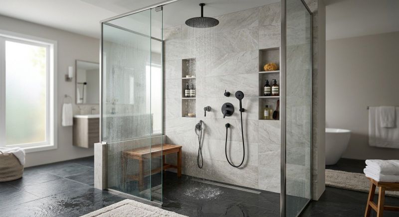 Shower Enlargement in Spicewood, TX